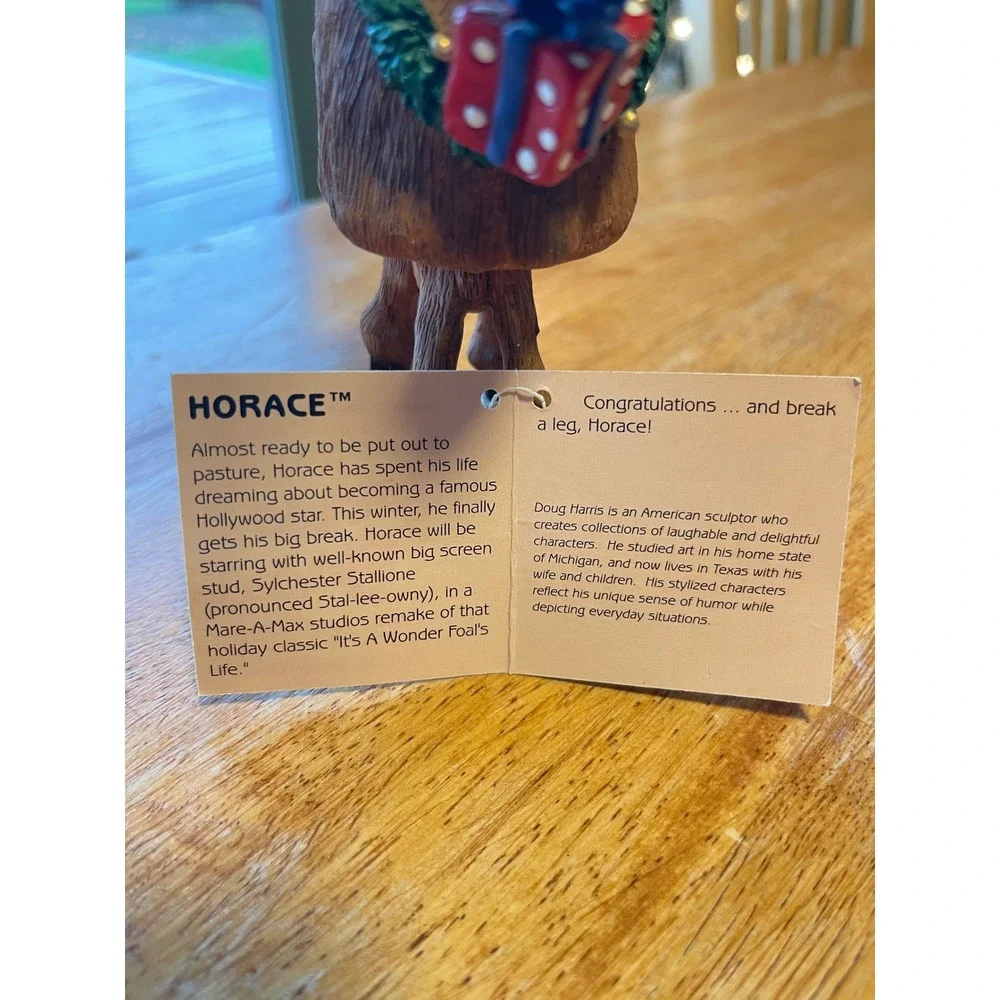 Bobble Bods by Doug Harris for Russ set of 2 Horace the Horse & Heffie the Cow - Picture 7 of 16